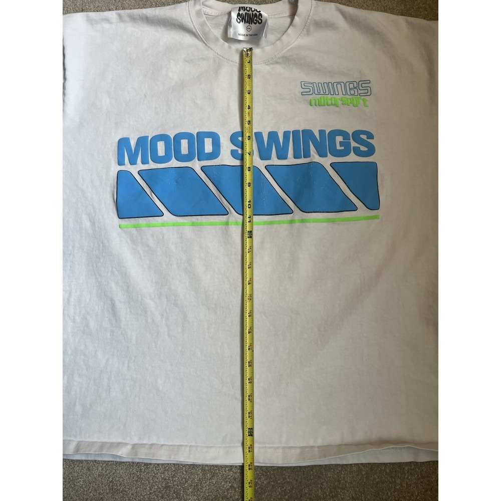 Mood Swings T Shirt Not In The Mood Swings Motor Sports White XXL - Picture 4 of 16